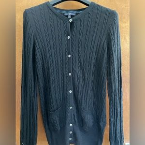 Gap Lightweight Cable Knit Cardigan